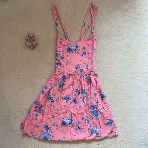 Floral pink Hollister dress